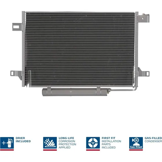 NISSENS AC Kondensator til Mercedes-Benz 94910