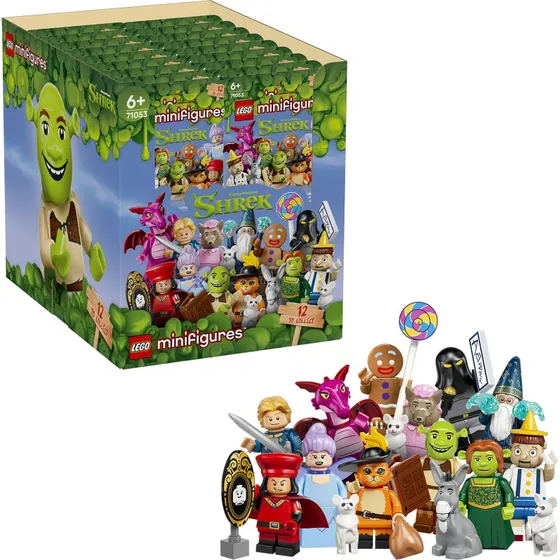 LEGO Minifigures 71053 Shrek Serie Mystery Box (36 stk.)