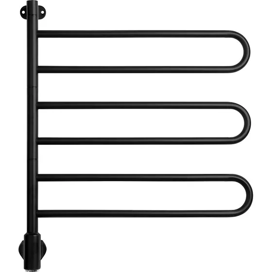 Kriss Flex U El håndklædevarmer 757x650mm 3 arme Matsort