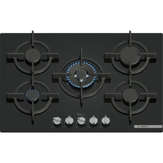 Bosch Serie 6 PPQ7A6I15 Gasblus 75 cm Sort