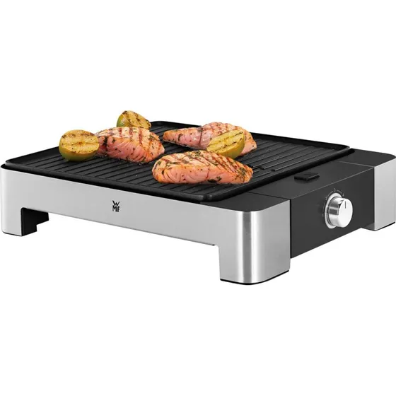 WMF Lono Table Grill Quadro - 27x27 cm, 1250W, Rustfrit stål