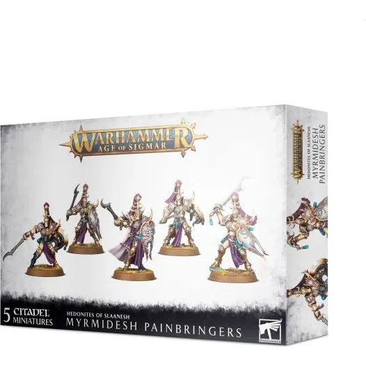 Hedonites of Slaanesh: Myrmidesh Painbringers / Symbaresh Twinsouls