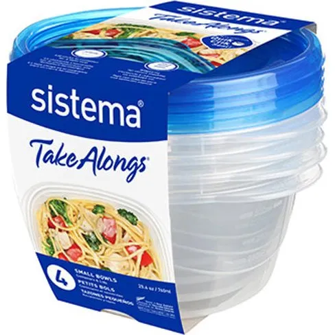 Sistema TakeAlongs Small Bowl 4-pak 760 ml