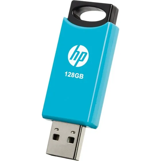 HP v212b 128GB USB 2.0 Flashdrev - Blå