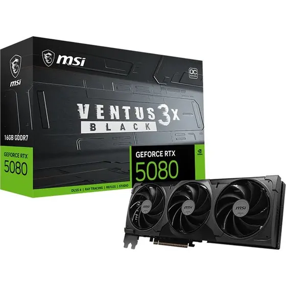 MSI VENTUS 3X OC NVIDIA GeForce RTX 5080 16GB