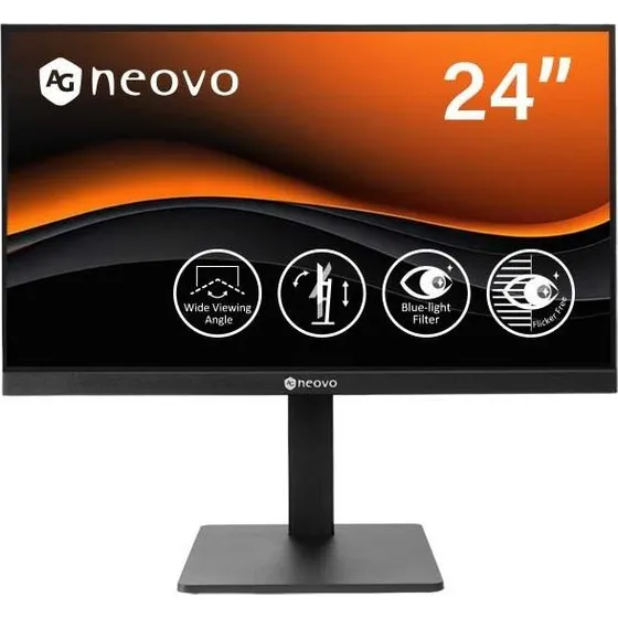 AG Neovo LH2404 23,8" Full HD IPS Skærm - Sort