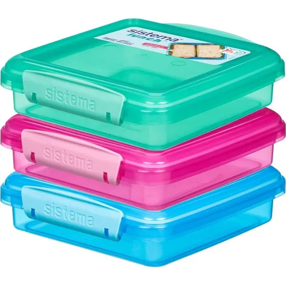 Sistema Sandwich Box 450 ml – flere farver