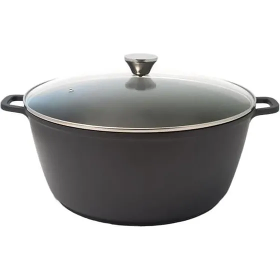Baumalu Slow Cooker med keramisk indmad og låg - 32 cm