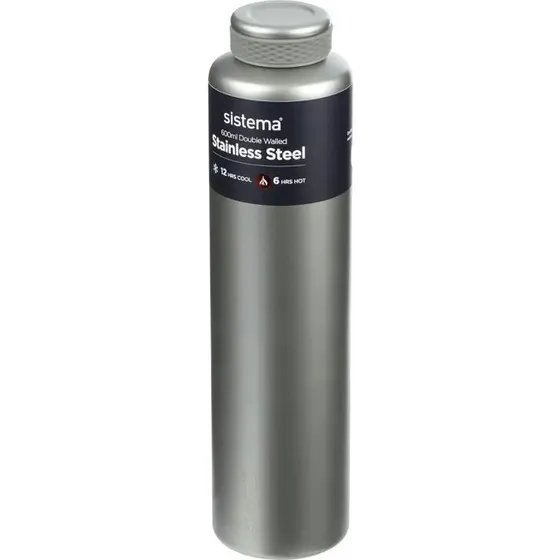 Sistema Hydrate Stainless Steel termoflaske 600 ml (flere farver)