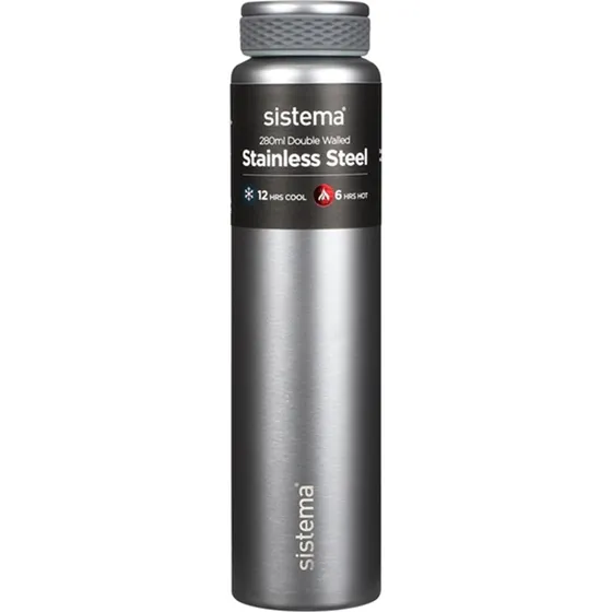 Sistema Stainless Steel 600 ml termoflaske – Fig Purple (bordeaux)