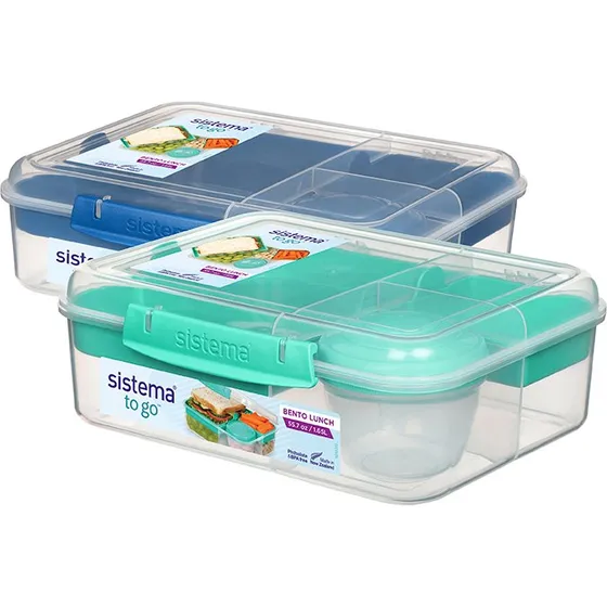 Sistema Bento Lunch To Go 2 stk. madkasser 1,65 L