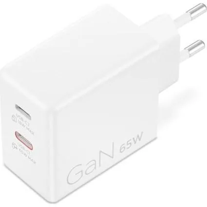Lenovo G0A6065WEU 65W USB-C Vægoplader - Hvid