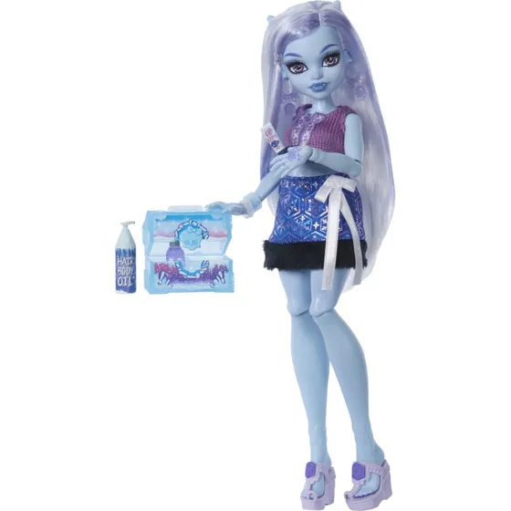 Monster High Abbey Bominable Self-Scare Secrets dukke - 30 cm