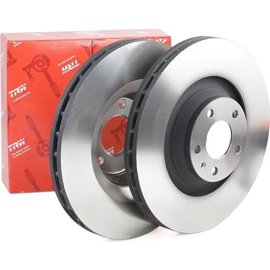 TRW Bremseskiver til Audi A6 C6/Allroad - DF4695S Lakeret