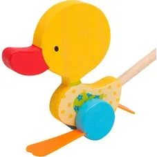 Small Foot Skubbedyr Anden Tine – Træskubbe 61 cm (18+m)