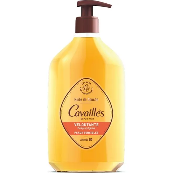 Cavaillès Shower Oil med økologisk mandel, 750ml