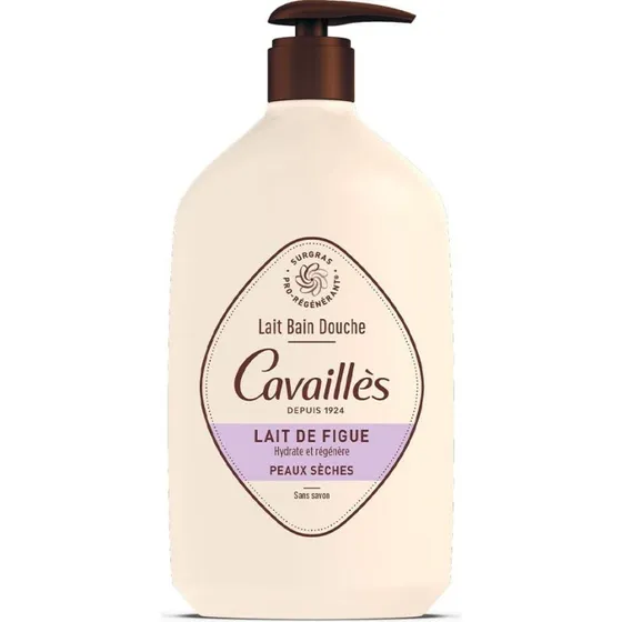 Cavaillès Bade- og brusemælk med figen - 1 L