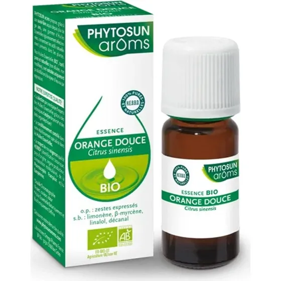 Phytosun Aroms Økologisk Sød Appelsin Æterisk Olie 10ml