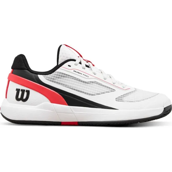 Wilson Rush Pro 5 JR White/Infrared Tennissko til Junior