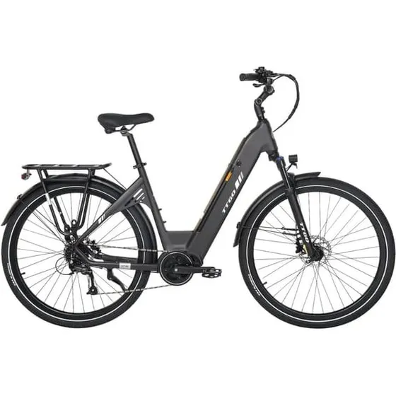 TTGO C7 SE Elcykel 28” Mid-Drive 250W, 9-Gear, Grå