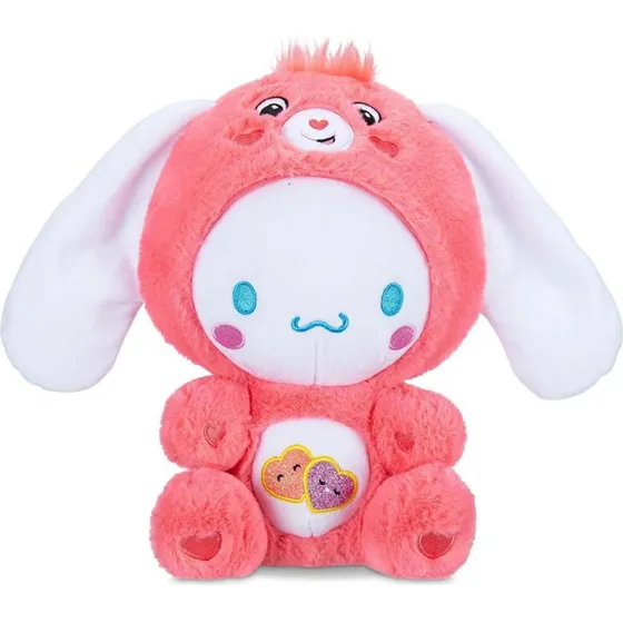 Care Bears x Hello Kitty Cinnamoroll Love-a-Lot Bear 25cm Plush