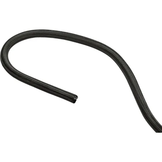 Schneider selvlukkende kabelskjuler lille, Ø15 mm, sort, 2 m