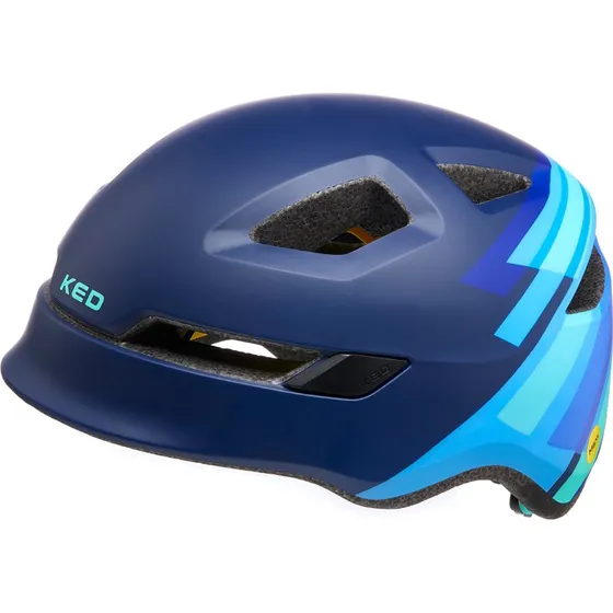 KED POP Mips cykelhjelm Blå (48-52 cm)