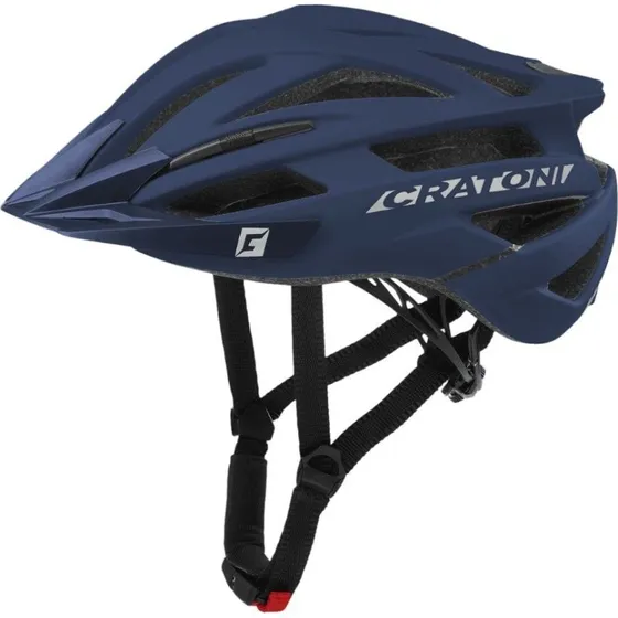 Cratoni Agravic Cykelhjelm - Mat Blå - Str. S-M (54-58 cm)