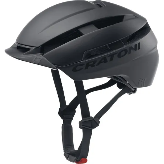 Cratoni C-Loom 2.0 Cykelhjelm - Sort Matt - Str. M-L (58-61 cm)