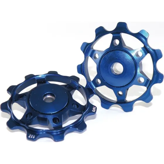 XLC Pulleyhjul Blå 11T - Kompatibel med Shimano