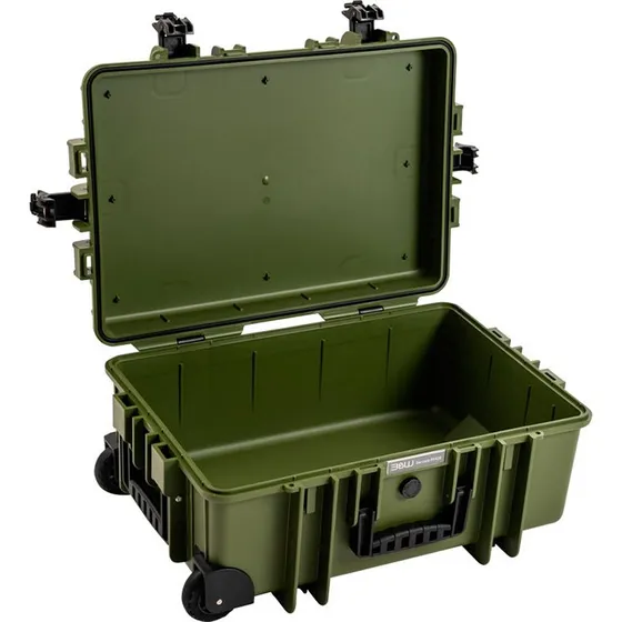 B&W 6700 Outdoor Flightcase - Mørkegrøn