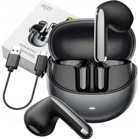 QCY AilyBuds Pro+ HT10 Pro trådløse in-ear ANC (sort)
