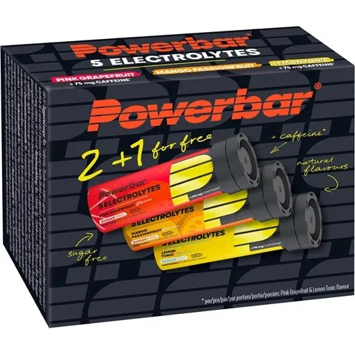 PowerBar Tabs Multipack - 3 smagsvarianter med elektrolytter