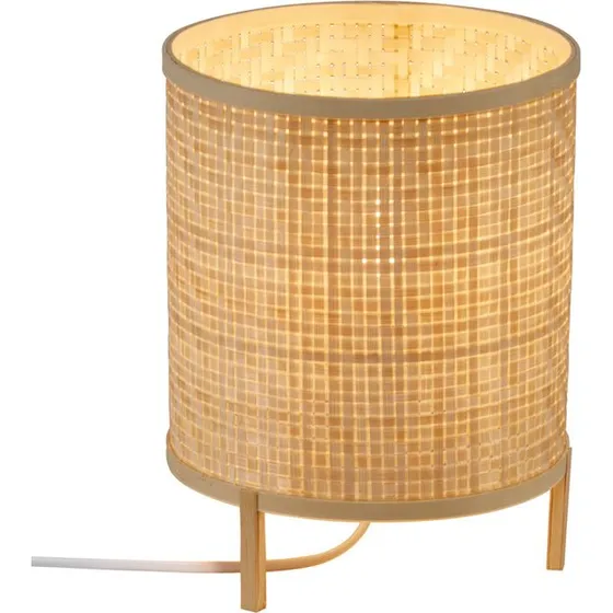 Nordlux Trinidad Bambus bordlampe, natur H25 cm