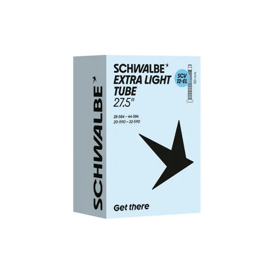 Schwalbe Extra Light slange 26/27,5" x 1,10-1,80 (50mm ventil)