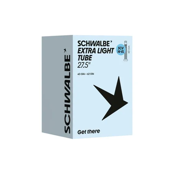 Schwalbe Extra Light slange 27,5" x 1,60-2,50 (40mm SCV Clik)