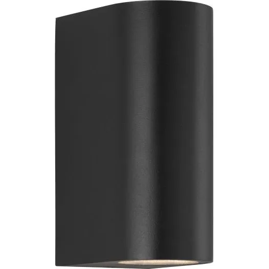 Nordlux Asbol LED udendørs væglampe, sort