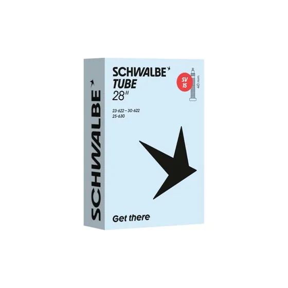 Schwalbe slange 700c/28" SV15 med 40mm racerventil