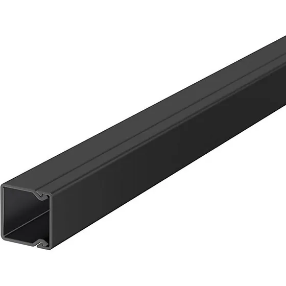WDK kabelkanal 20x20 mm sort, 48 m