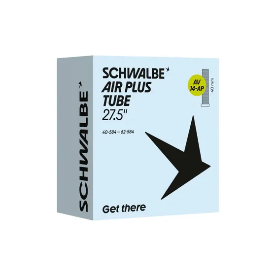 Schwalbe Air Plus 27,5" slange (40/62-584) med 40mm autoventil