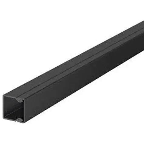 Wdk kabelkanal 15 x 15 mm sort, 56 m