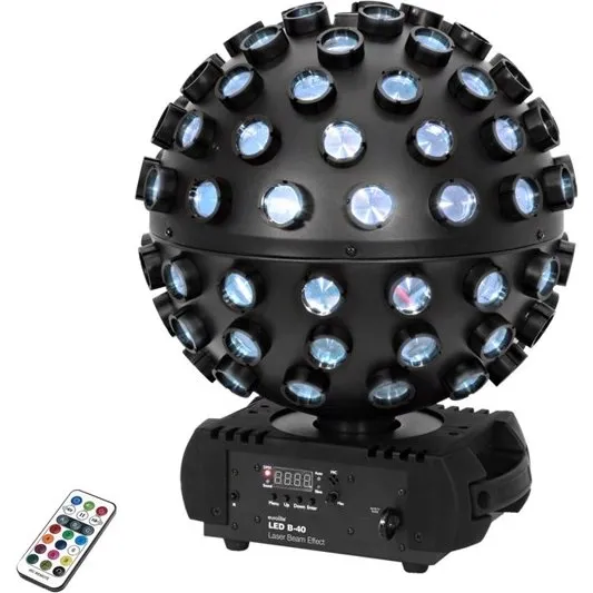Eurolite B-40 LED effekt med RGBW og laser