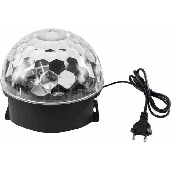 Eurolite LED BC-4 Kompakt Spejlkugleeffekt (RGBW+Orange+Violet)
