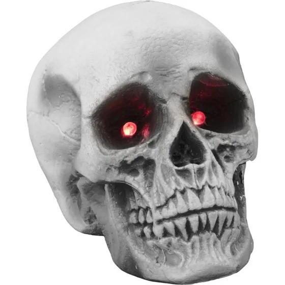 Halloween Kranie med LED-lys