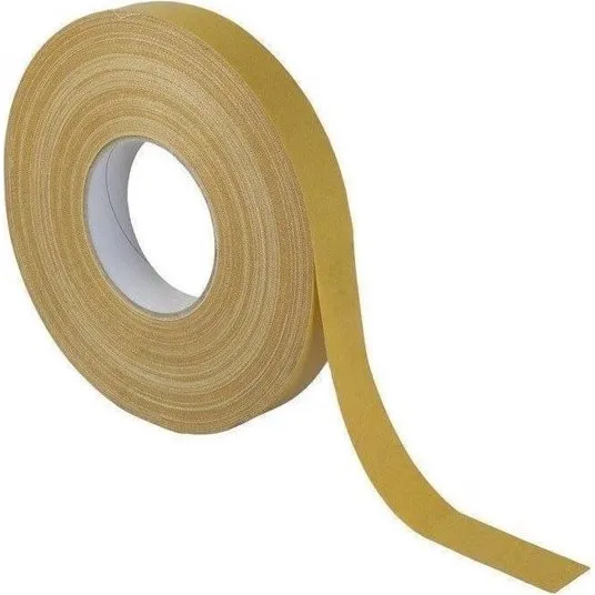 Dobbeltklæbende tape 25mm x 50m til tæpper og montering