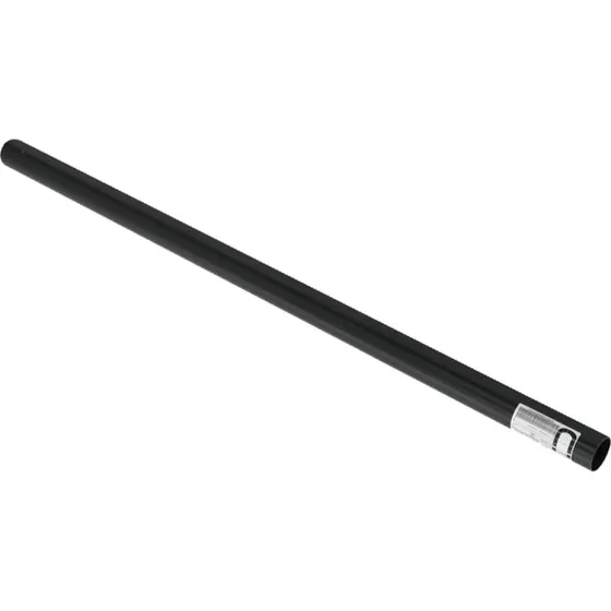 Ø50mm Aluminiumrør 1,5m - Sort (Afskær)