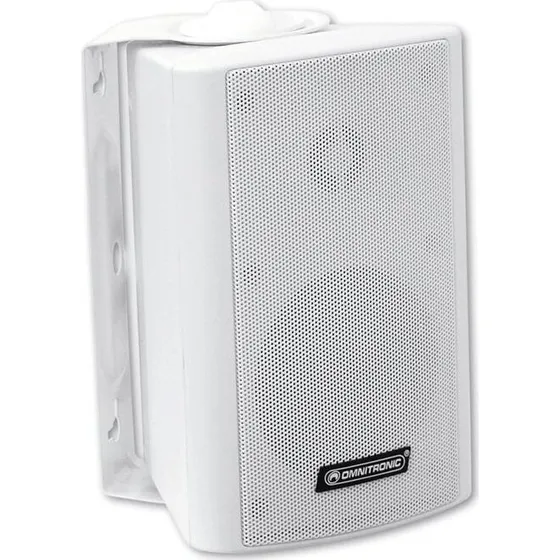 Omnitronic WP-3W PA væghøjttaler, 100V, 15W, Hvid