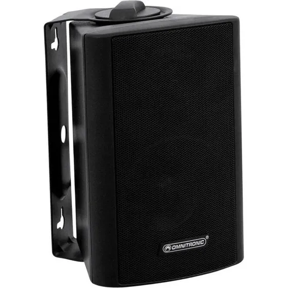 Omnitronic WP-3S PA væghøjttaler, 100V, 15W, Sort