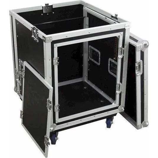 Roadinger Combo Rack på hjul - 10 Unit Professionel Flightcase