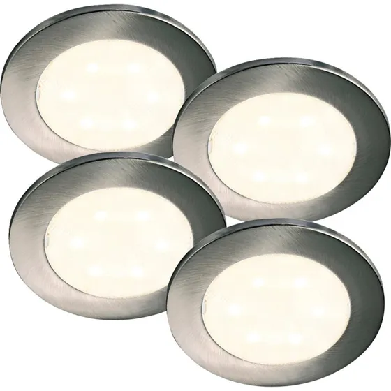 Nordlux Lismore 4-kit påbygningsspot krom LED 4x0,7W